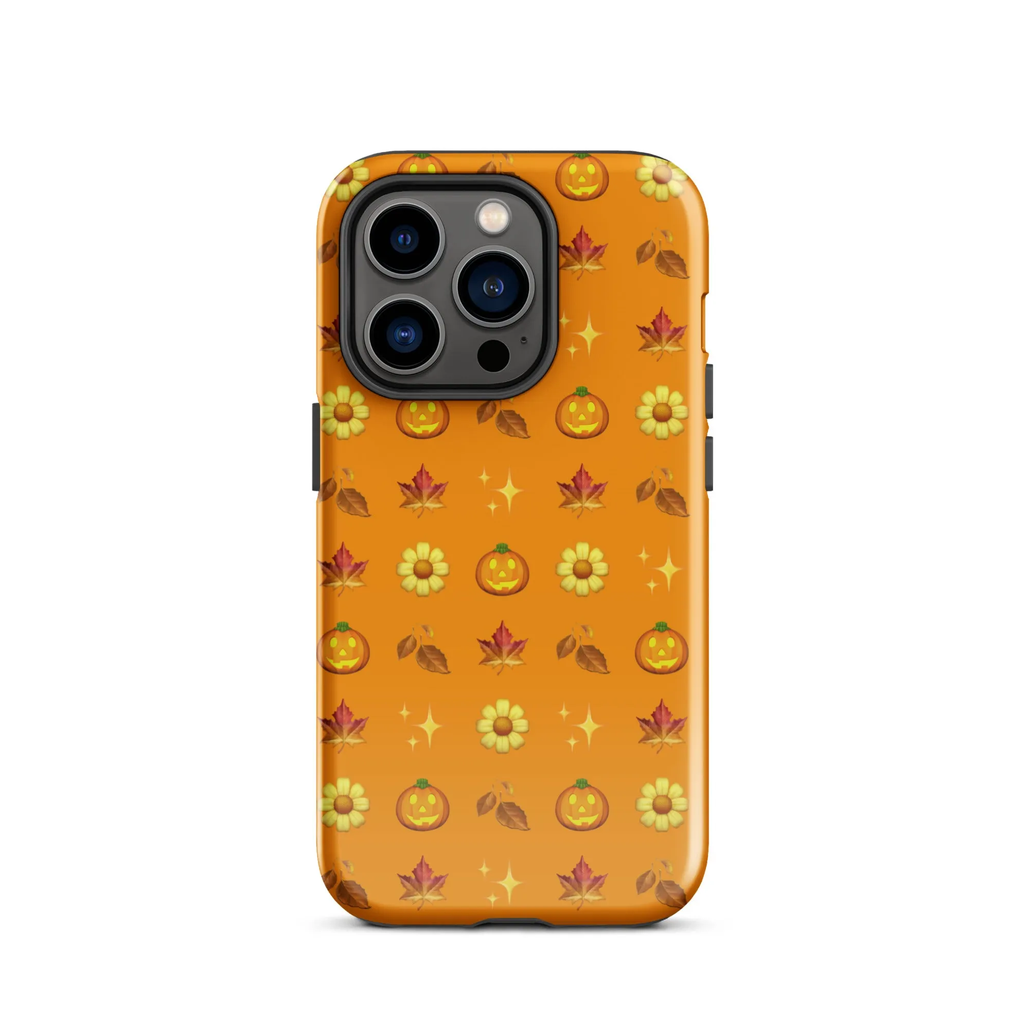 Autumn fall pattern iPhone case